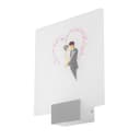 Бра «Любовь» LED 6 Вт 4000К белый 24×6×24 см