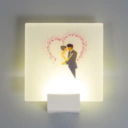 Бра «Любовь» LED 6 Вт 4000К белый 24×6×24 см