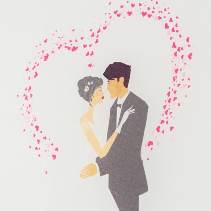 Бра «Любовь» LED 6 Вт 4000К белый 24×6×24 см