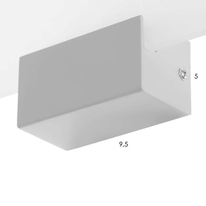 Бра «Любовь» LED 6 Вт 4000К белый 24×6×24 см