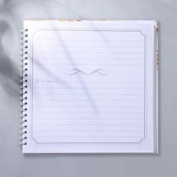 Книга пожеланий на пружине, 21.5×21 см «В твой день»