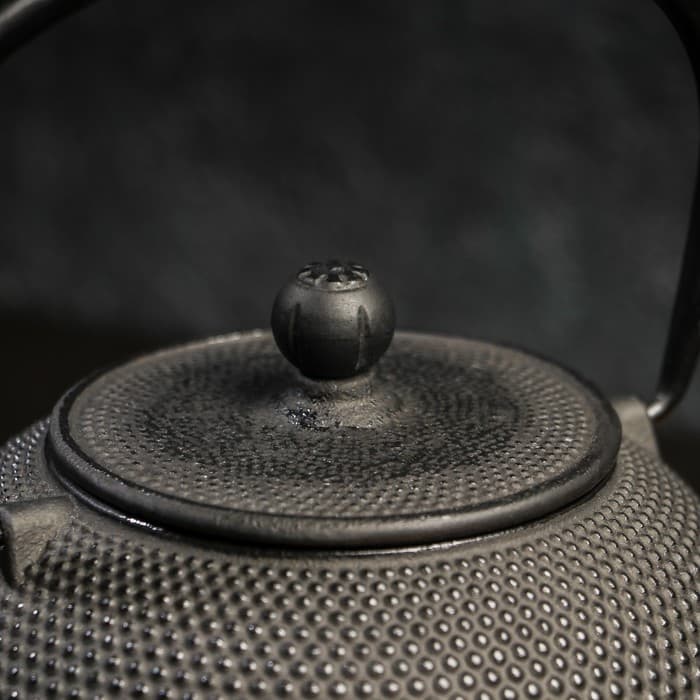 Чайник Magma «Восточная ночь», 600 мл, с ситом, эмалированный внутри, чугун, чёрный