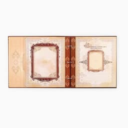Родословная книга с рамкой под фото «Семейная летопись», 22.5×23.7 см