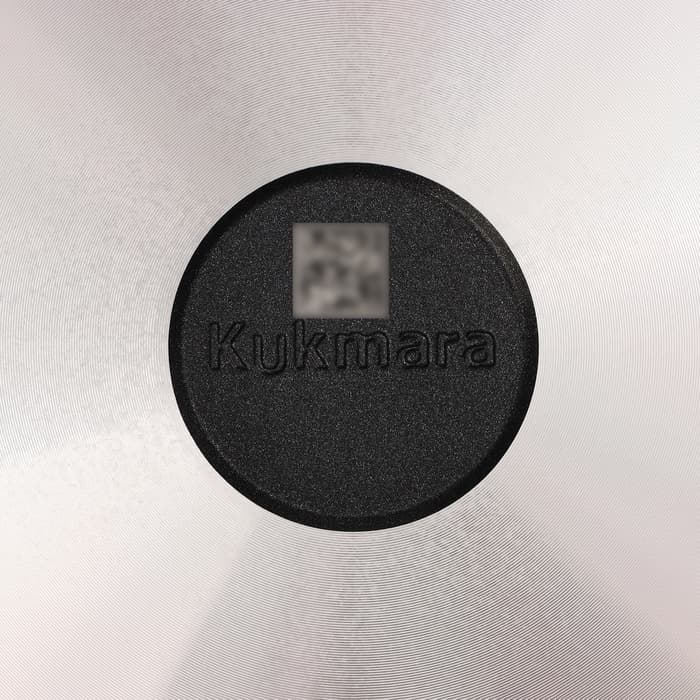 Сковорода KUKMARA «Традиция», d=24 см, h=6 см, съёмная ручка, антипригарное покрытие, литой алюминий, чёрная