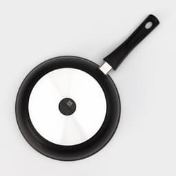 Сковорода KUKMARA «Традиция», d=26 см, h=6 см, съёмная ручка, антипригарное покрытие, литой алюминий, чёрная