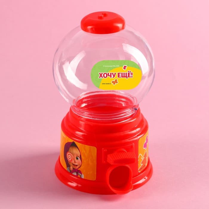 Автомат для конфет «Маша и Медведь»