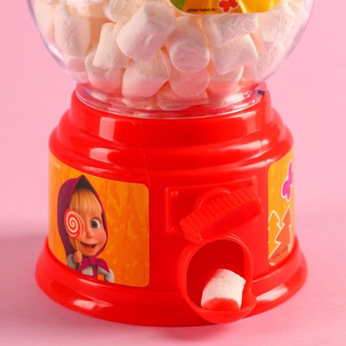 Автомат для конфет «Маша и Медведь»