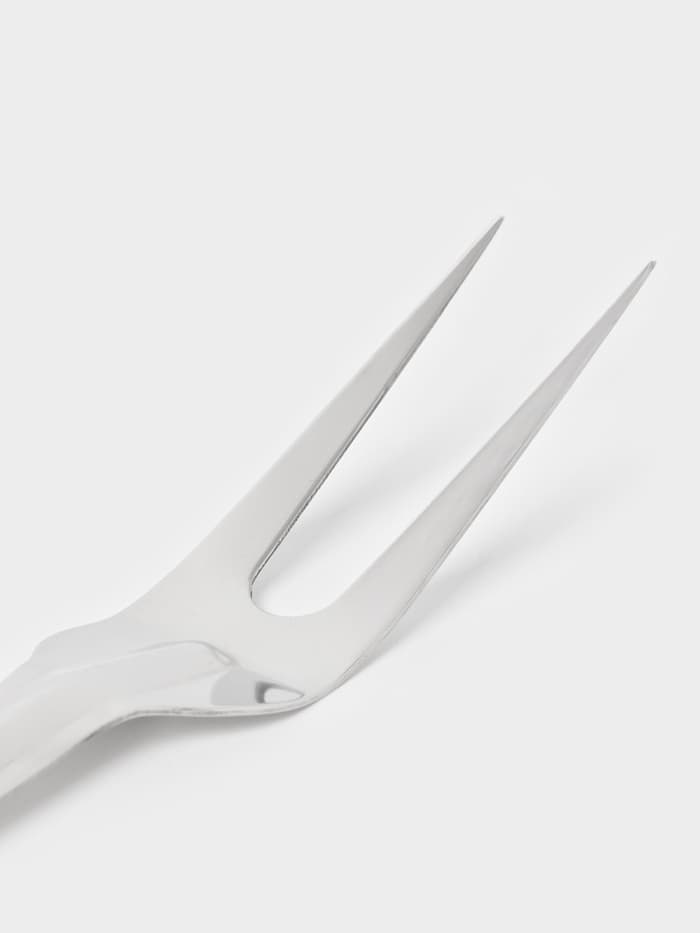 Вилка для мяса Доляна «Индия», 46.7×4 см, толщина 1.45 мм, нержавеющая сталь