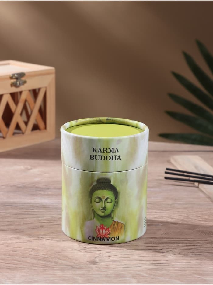 Благовония KARMA BUDDHA, аромаконусы, корица, набор 30 шт.
