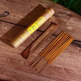 Благовония «Organic. Чакры», аромапалочки, Манипура, набор 30 шт., с подставкой