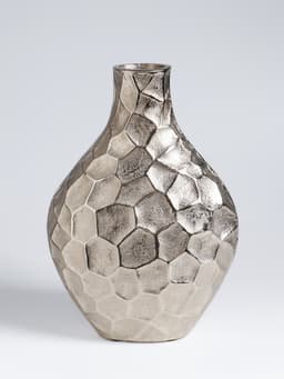 Ваза «Сосуд», 28 см, алюминий