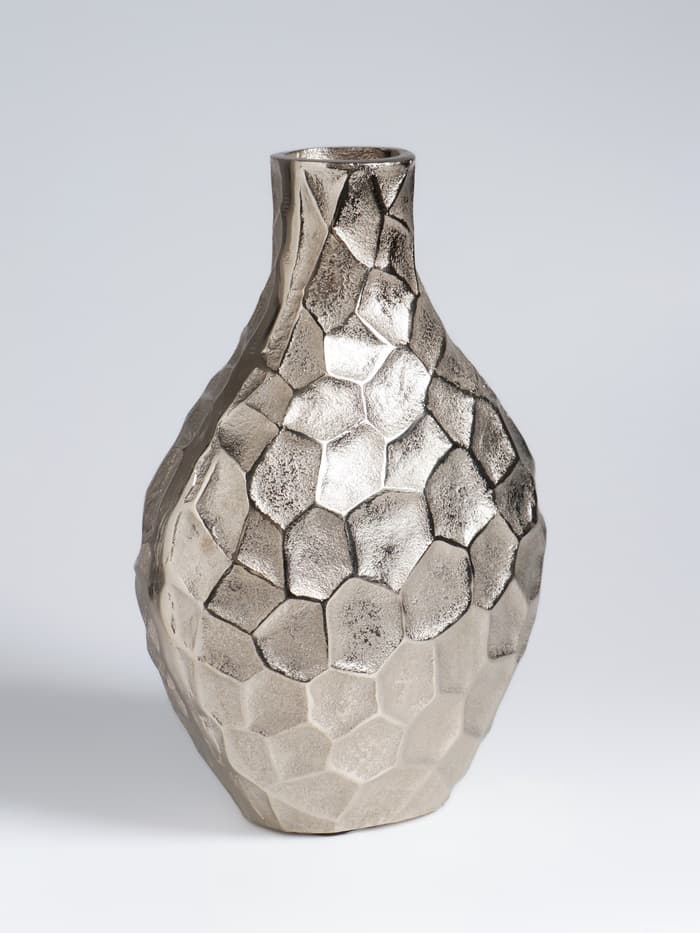Ваза «Сосуд», 28 см, алюминий