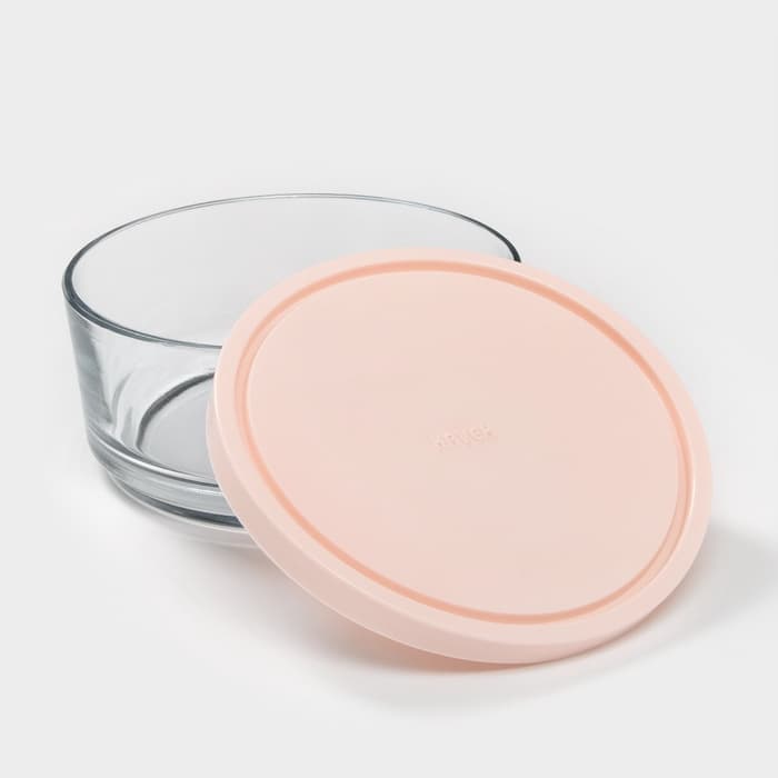 Контейнер с крышкой Aban, 840 мл, крышки микс