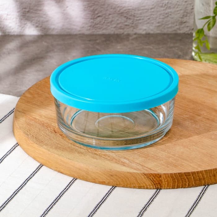 Контейнер с крышкой Aban, 840 мл, крышки микс