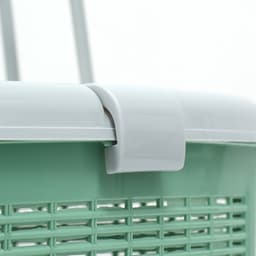 Корзина, 47×36×27.5 см, пластик, оливковая