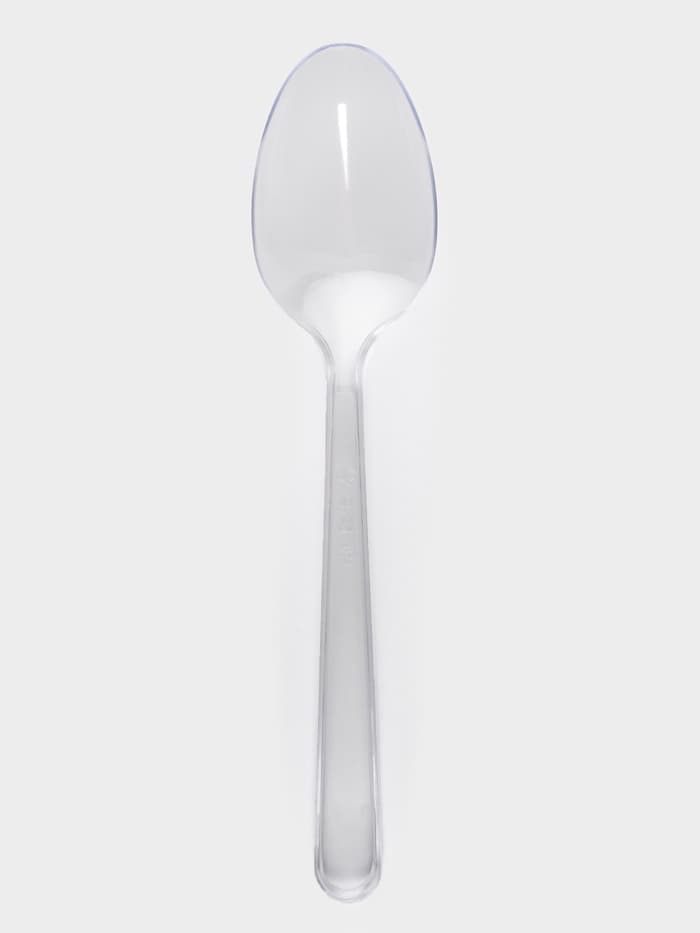 Ложки одноразовые Не ЗАБЫЛИ! «Премиум», набор 6 шт., 18 см, пластик, прозрачные