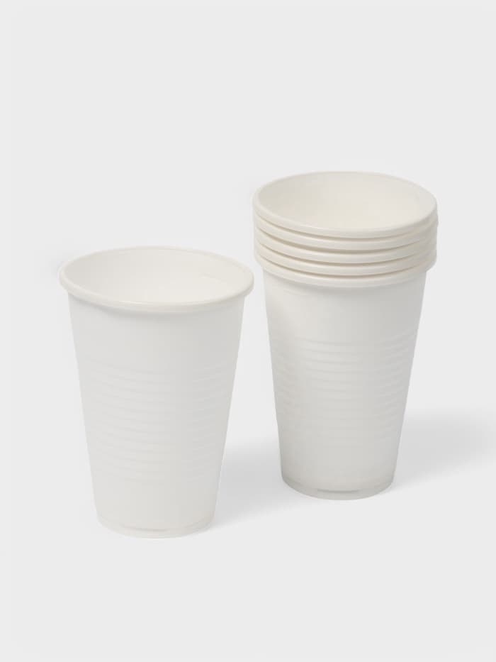 Набор пластиковой одноразовой посуды на 6 персон Не ЗАБЫЛИ! «Шашлычный №3», белый