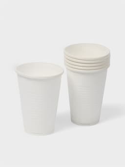 Набор пластиковой одноразовой посуды на 6 персон Не ЗАБЫЛИ! «Шашлычный №3», белый