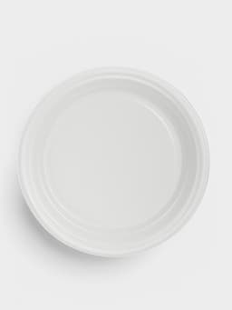 Набор пластиковой одноразовой посуды на 6 персон Не ЗАБЫЛИ! «Шашлычный №3», белый