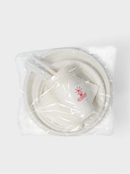 Набор пластиковой одноразовой посуды на 6 персон Не ЗАБЫЛИ! «Шашлычный №3», белый