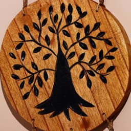 Подвесной декор «Древо», 28×5×80 см, дерево джампинис