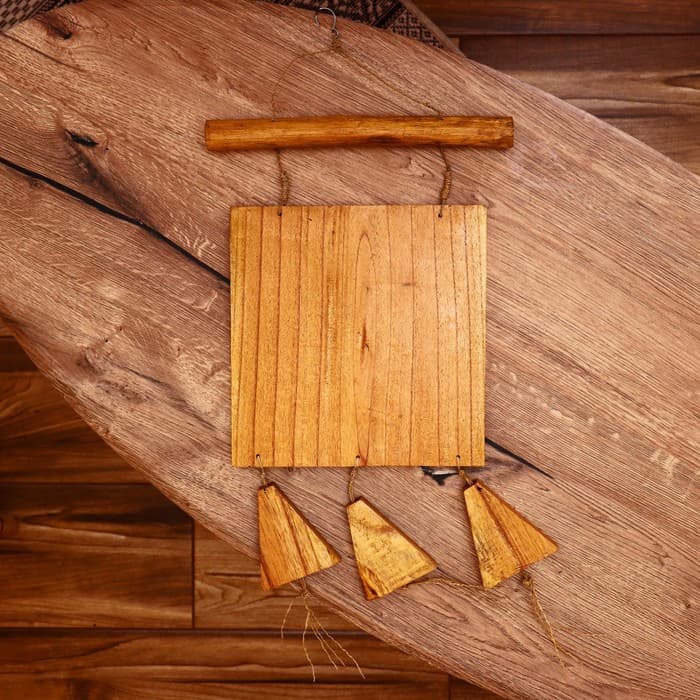 Подвесной декор «Солнце», 30×3×60 см, дерево джампинис