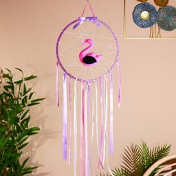 Ловец снов «Фламинго», 32×90 см