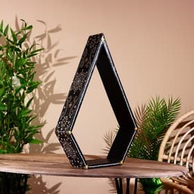 Интерьерная подставка, 39×12×60 см, дерево албезия