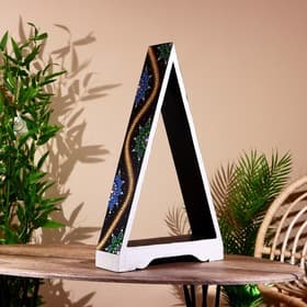 Интерьерная подставка, 35×12×62 см, дерево албезия