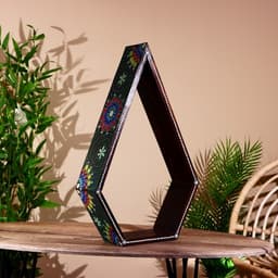 Интерьерная подставка, 39×12×62 см, дерево албезия