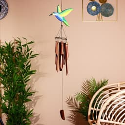 Музыка ветра «Колибри», 22×11×100 см, бамбук