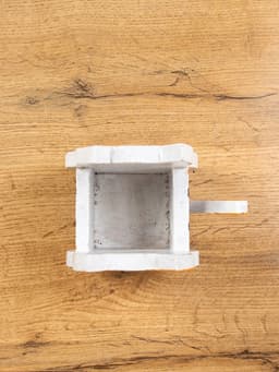 Подставка под ручки «Котик», 12×8×15 см, дерево албезия