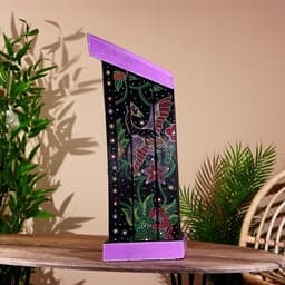 Интерьерная подставка «Лодочка», 30×22×65 см, дерево албезия