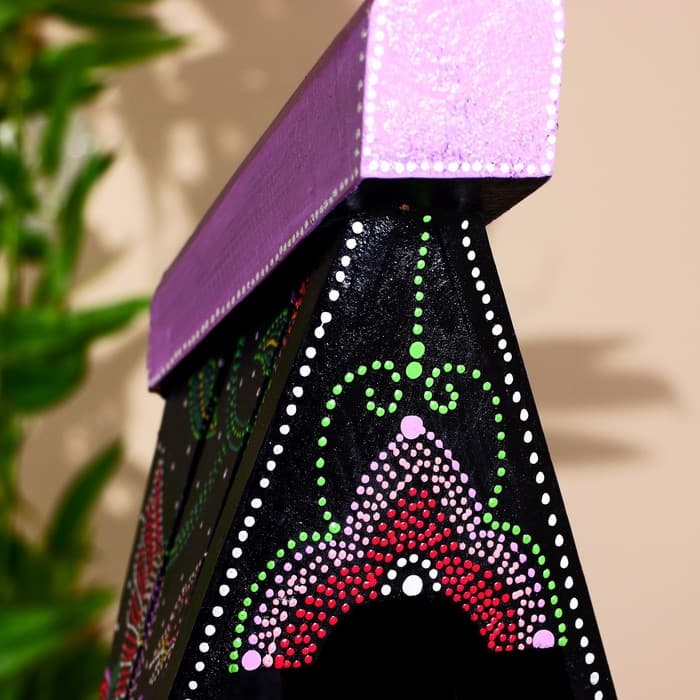 Интерьерная подставка «Лодочка», 30×22×65 см, дерево албезия