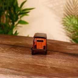 Сувенир «Автобус», 13×4.5×7 см, тиковое дерево