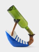 Подставка под бутылку «Уточка в синем», 30×13×24 см, дерево