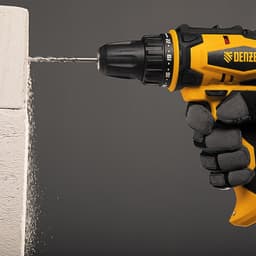 Дрель-шуруповерт Denzel 26201, сетевая Sd=300-10