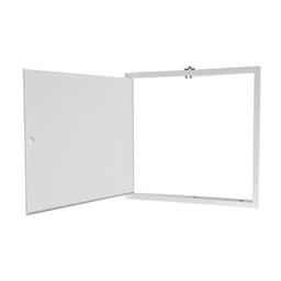 Люк ревизионный ZEIN Люкс ЛК4040, 400×400 мм, пластик