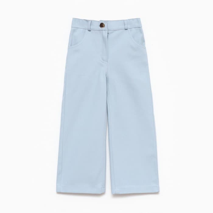 Джинсы для девочки KAFTAN, размер 32 (110-116 см), голубые