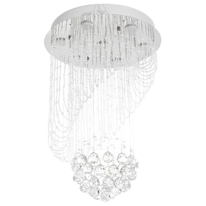 Светильник каскад «Алессандра» 7xLED хром 50×50×75 см BayerLux