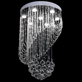Светильник каскад «Алессандра» 7xLED хром 50×50×75 см BayerLux