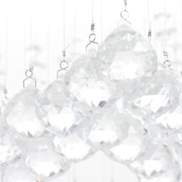 Светильник каскад «Звезда» 6xLED хром 50×50×84 см BayerLux