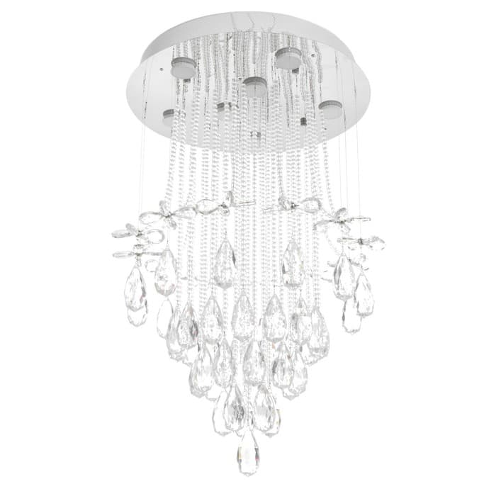 Светильник каскад «Алетта» 7xLED хром 50×50×86 см BayerLux