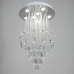 Светильник каскад «Алетта» 7xLED хром 50×50×86 см BayerLux