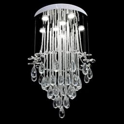 Светильник каскад «Алетта» 7xLED хром 50×50×86 см BayerLux