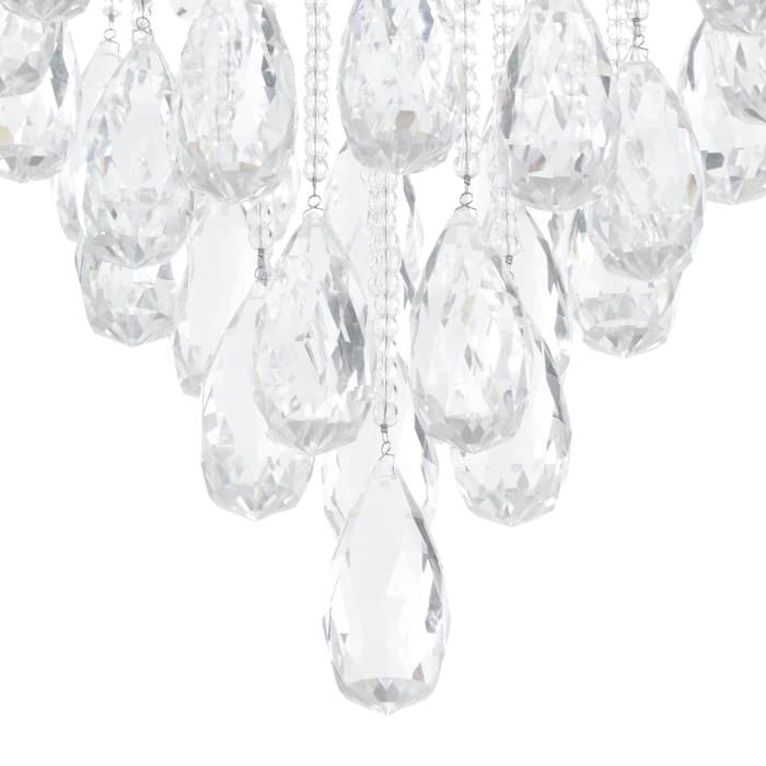 Светильник каскад «Алетта» 7xLED хром 50×50×86 см BayerLux