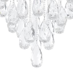 Светильник каскад «Алетта» 7xLED хром 50×50×86 см BayerLux