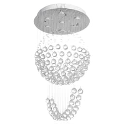 Светильник каскад «Аделисия» 7xLED хром 55×55×93 см BayerLux