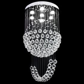 Светильник каскад «Аделисия» 7xLED хром 55×55×93 см BayerLux