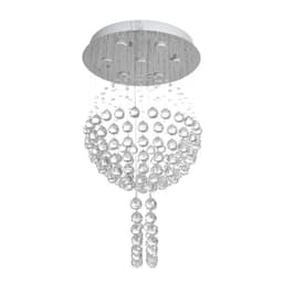 Светильник каскад «Аделисия» 7xLED хром 55×55×93 см BayerLux